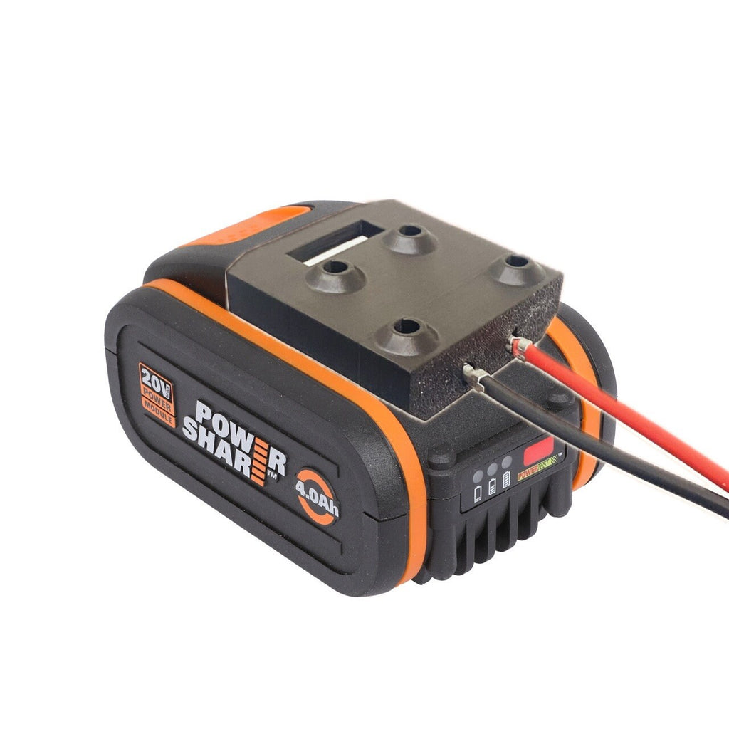 Worx 20V power share EU/Global Version battery adapter power dock 12ga copper wires