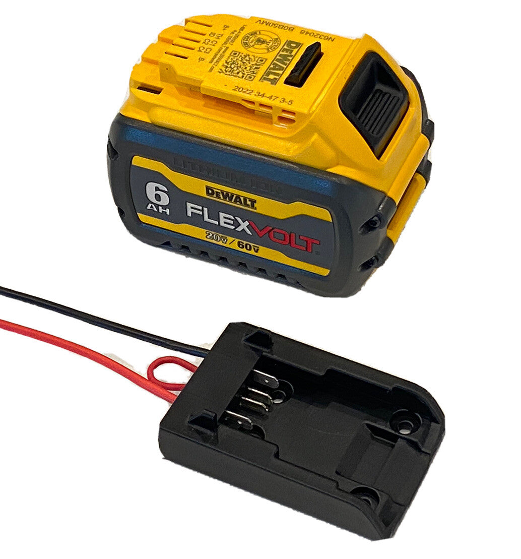 Dewalt 60V FLEXVOLT battery mount connector dock adapter USA MADE