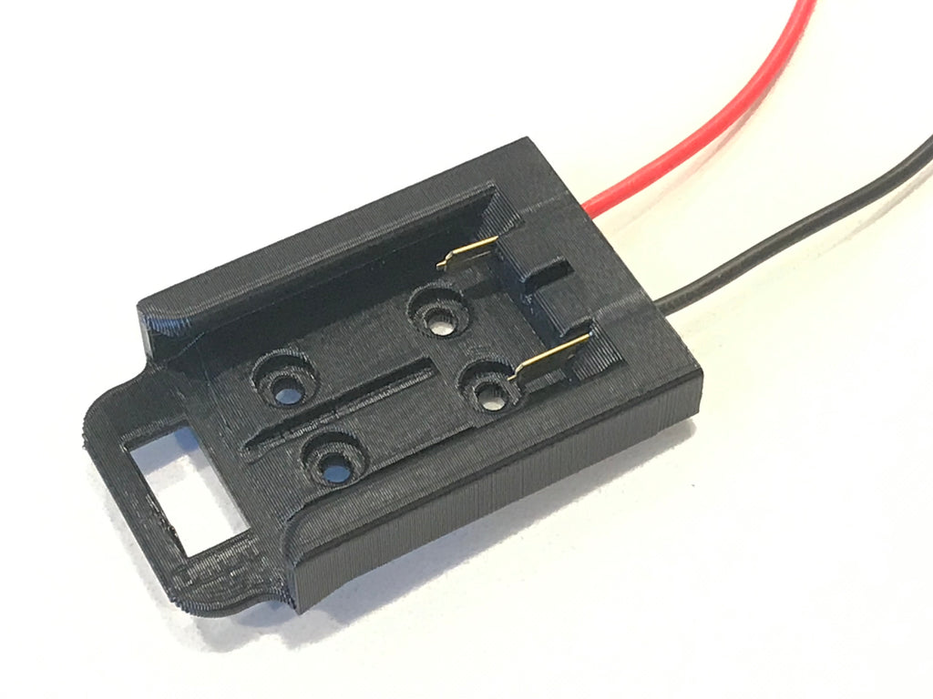 Craftsman V20 battery Power mount connector adapter holder dock 12 awg wires 20v