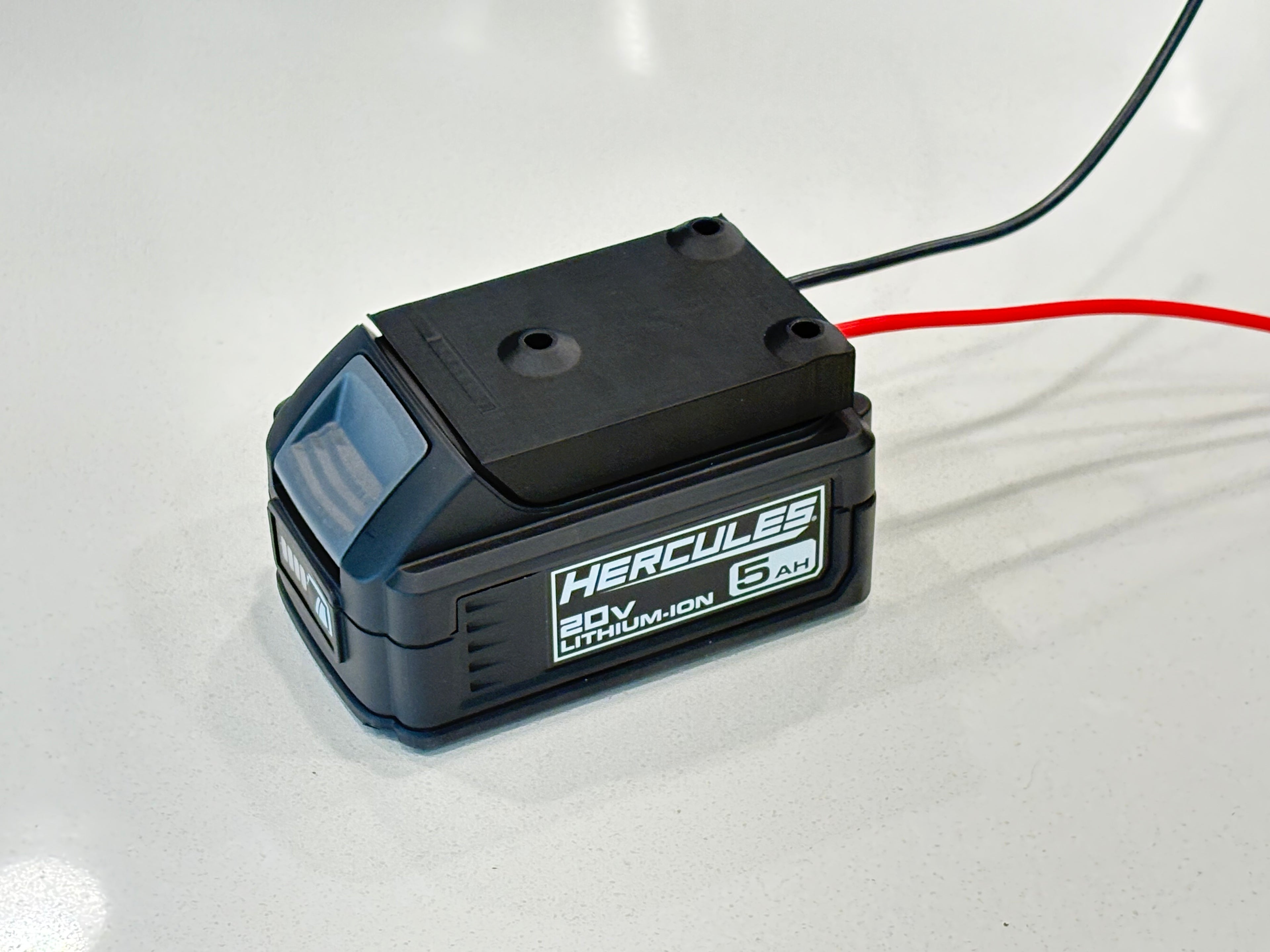 Hercules 20v battery dock | adapter | mount | connector