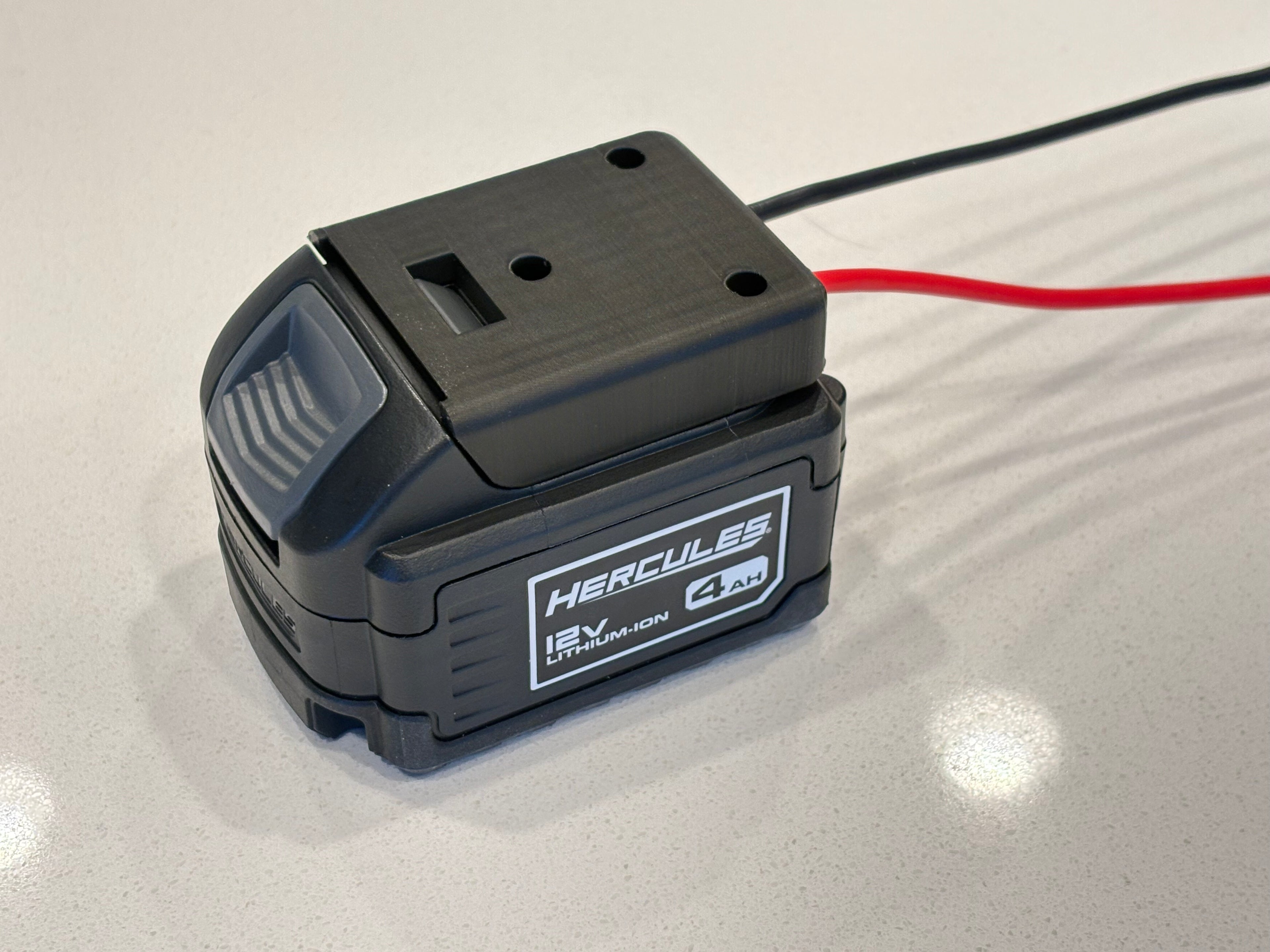 Hercules 12v battery dock | adapter | mount | connector