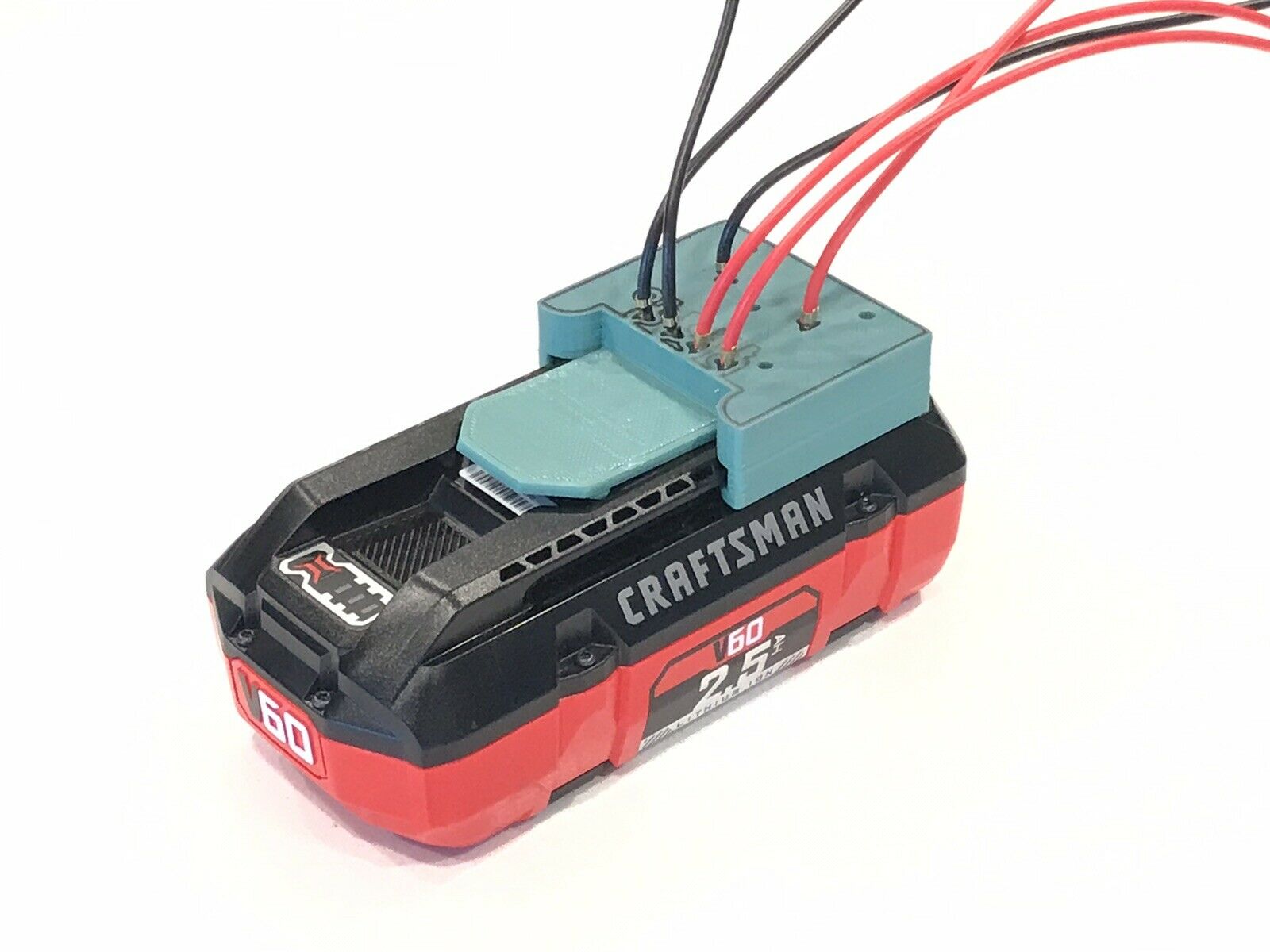 Craftsman V60 Battery Adapter mount holder dock 20V 40V 60V configurable